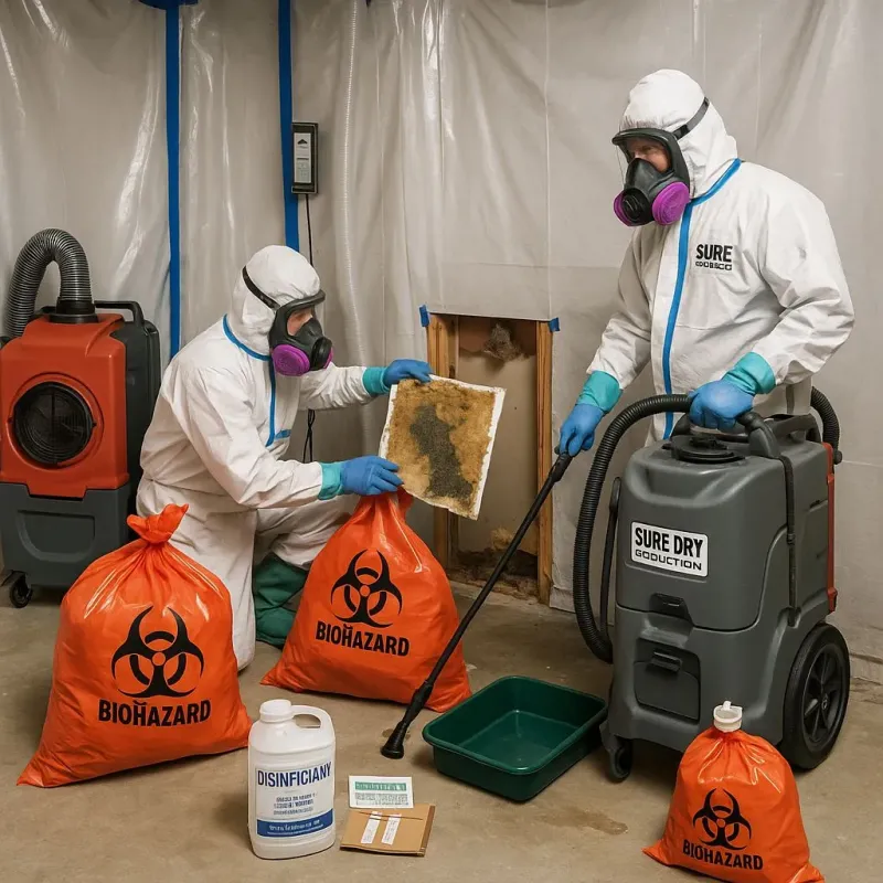Contaminated Water Handling Protocols process in Branch County, MI