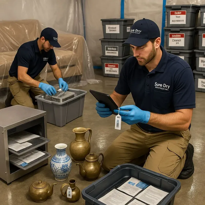 Content Protection and Restoration process in Branch County, MI