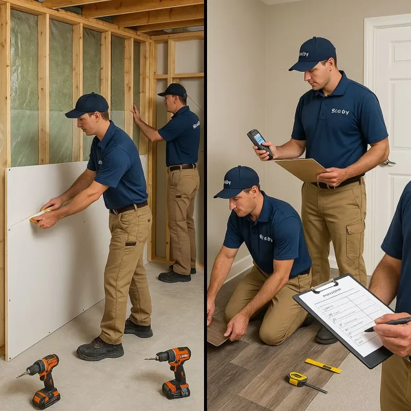 Repairs and Reconstruction process in Branch County, MI